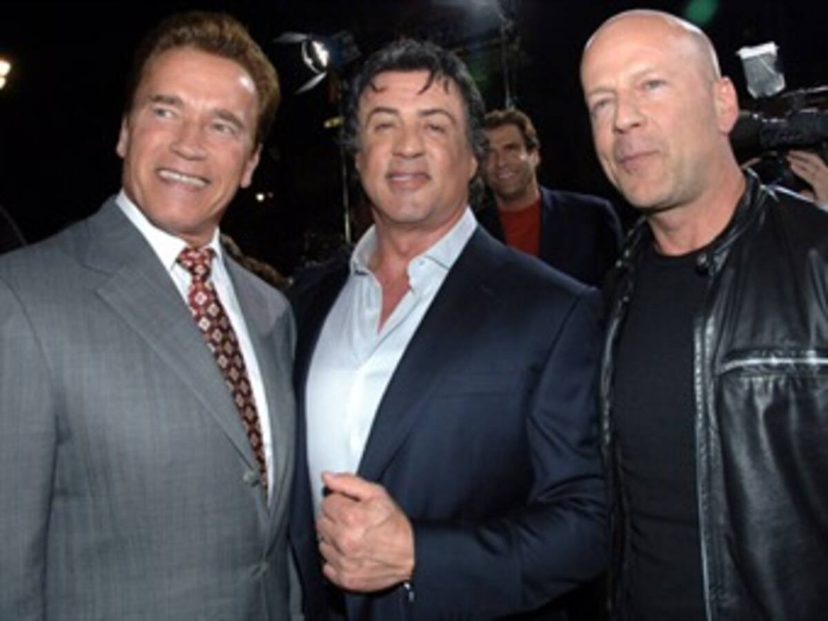 Stallone, Rourke, Lundgren y Statham presentarán 'The Expendables' en Kiev