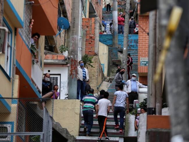 Bogotá amanece con la tercera parte de contagiados en todo el país