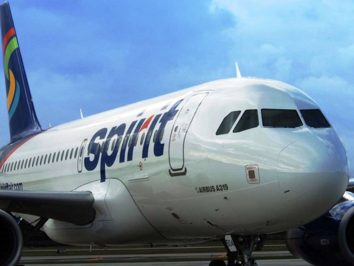 Spirit Airlines opera primer vuelo comercial Internacional a Colombia