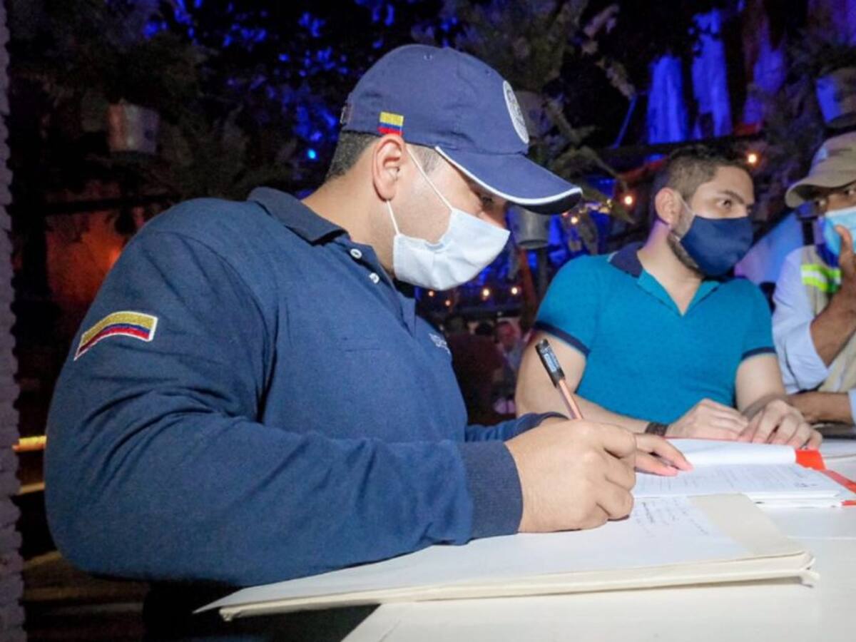 Operativos en Getsemaní dejaron cierre de un establecimiento