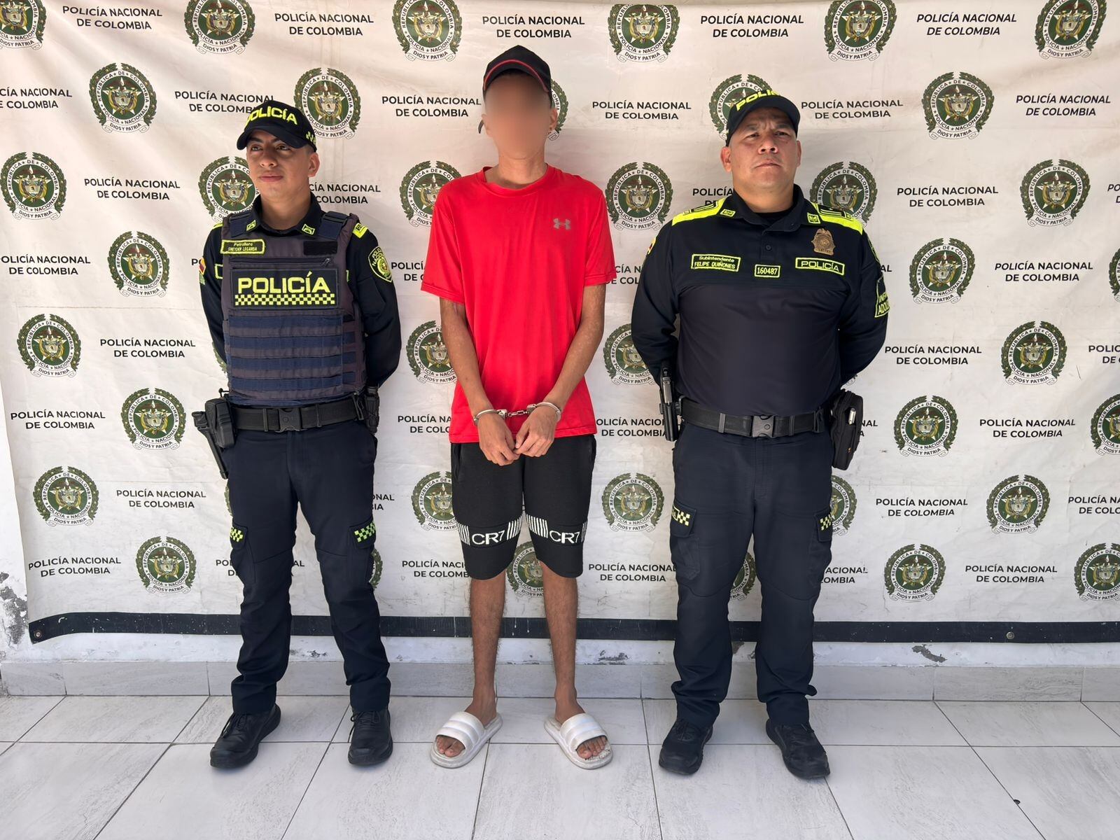 Más de cinco años de actividad delictiva. Foto Policía Huila 