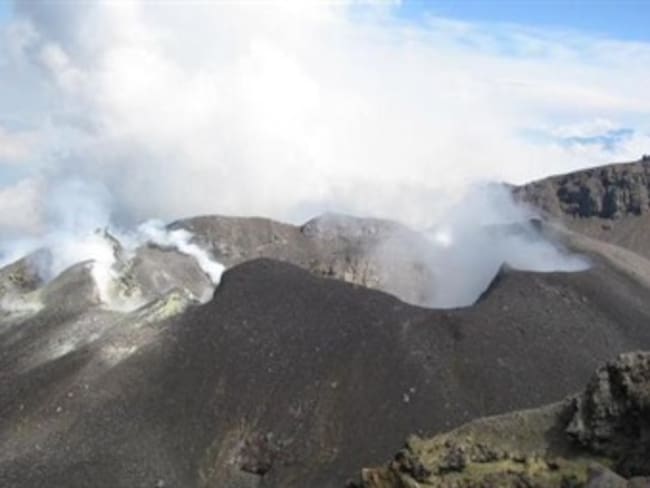 Se mantiene la alerta máxima en el Volcán Galeras
