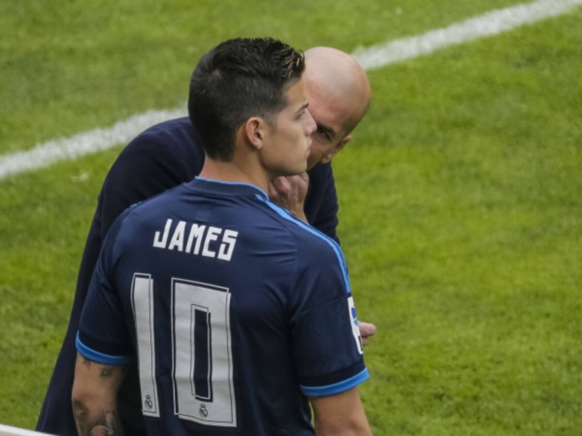 Cuando contesto parece que quiero que James se vaya: Zidane
