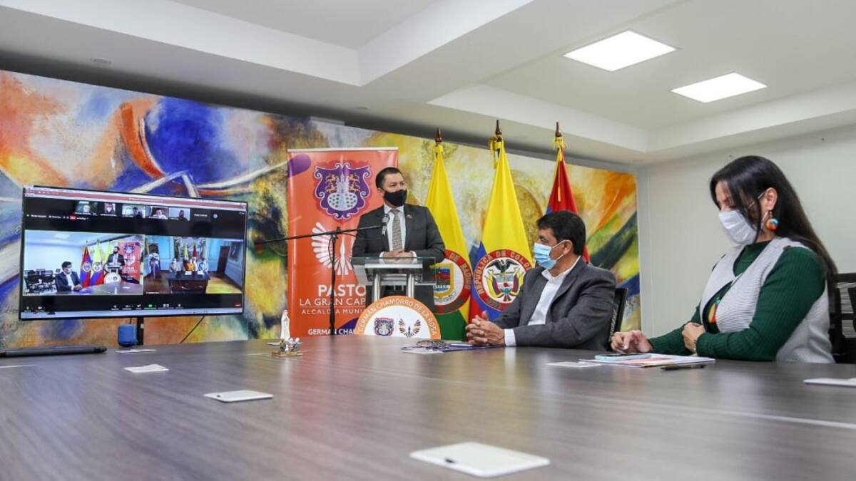 Pasto e Ibarra suscriben hermanamiento