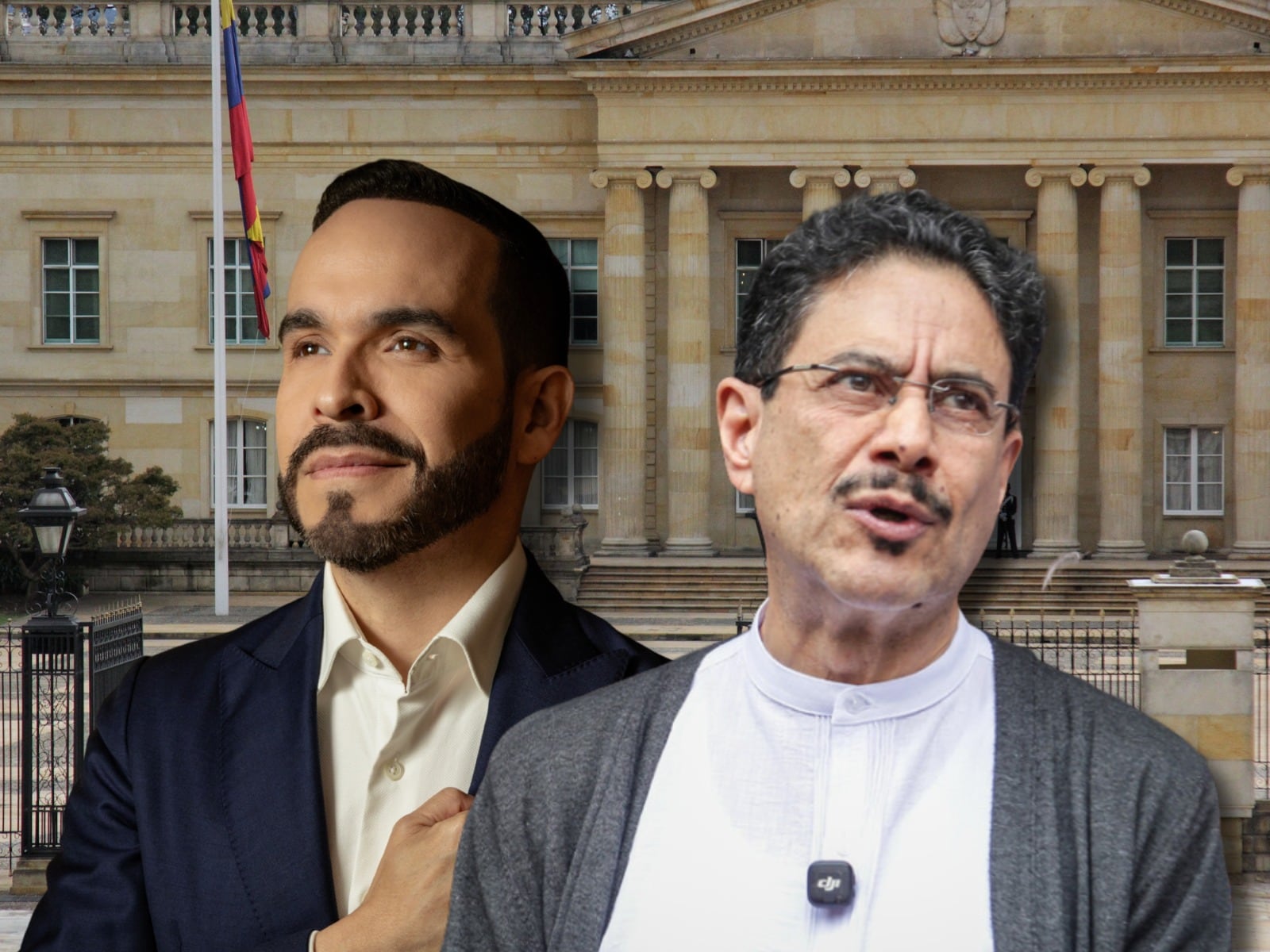 Abelardo de la Espriella e Iván Cepeda