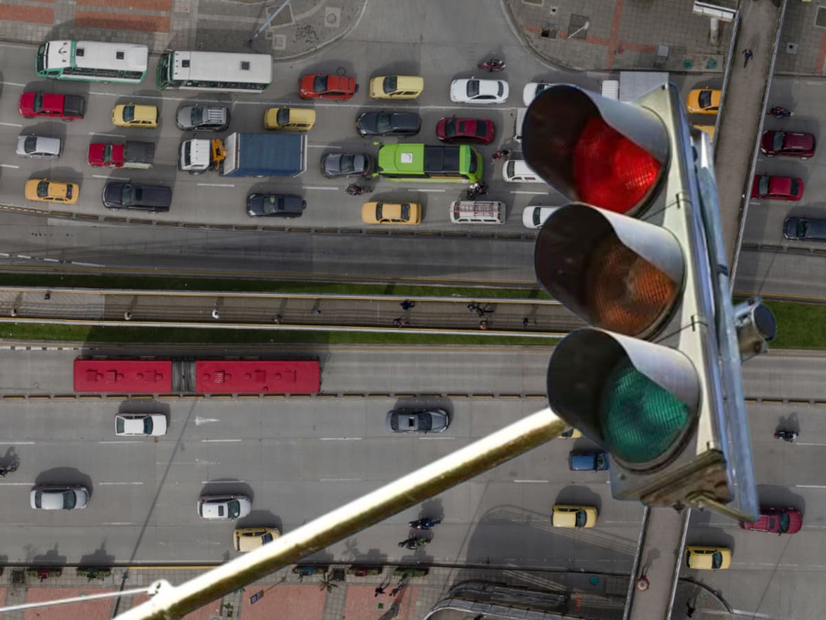 Problemas de movilidad en Bogotá por fallas en semáforos: trabajan para el restablecimiento
