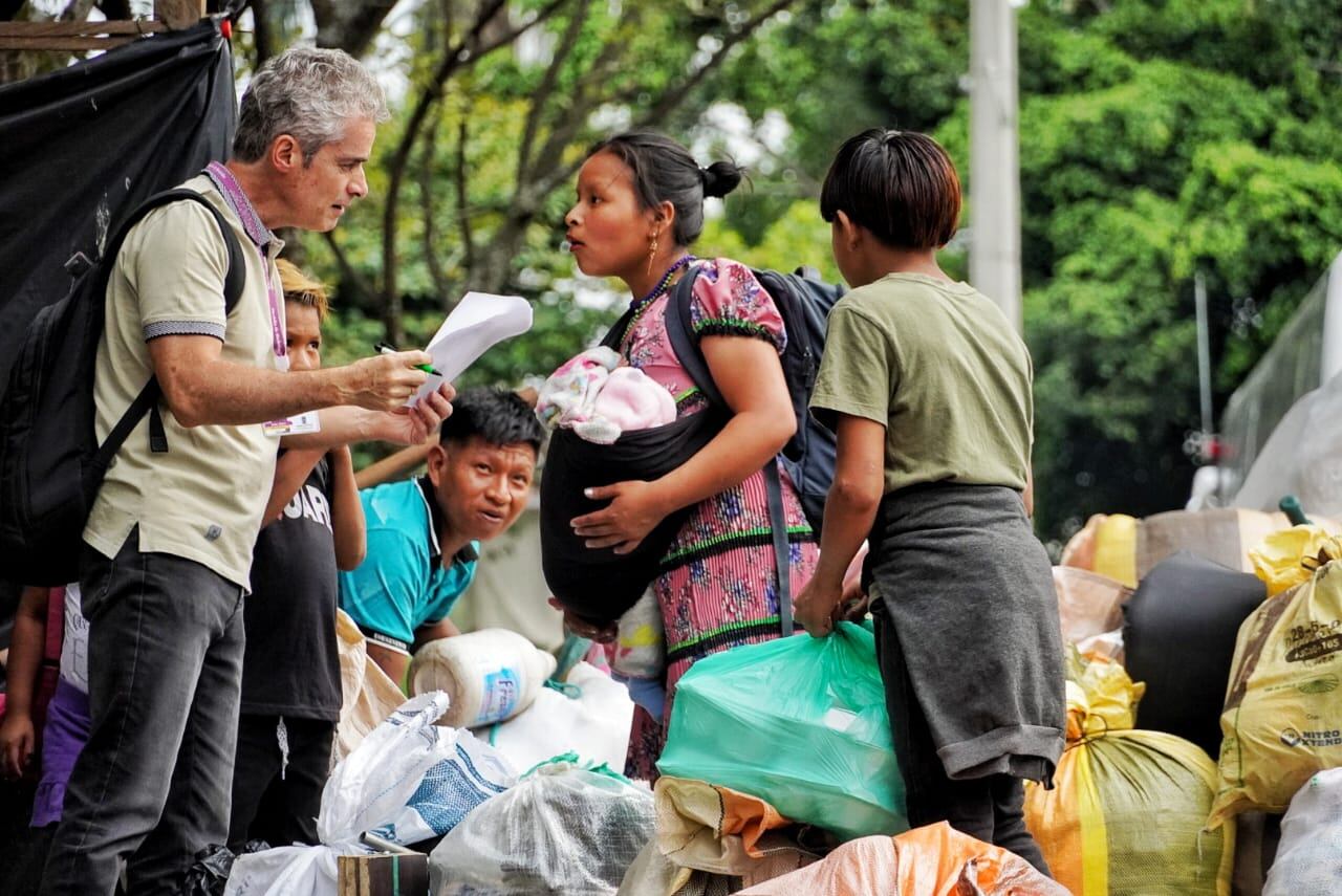 Indígenas Embera Katío | Cortesía Alcaldía de Medellín