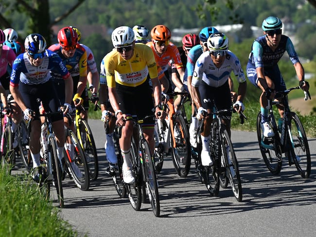 Nairo Quintana durante su participación en el Tour de Romandia. (Photo by Dario Belingheri/Getty Images)