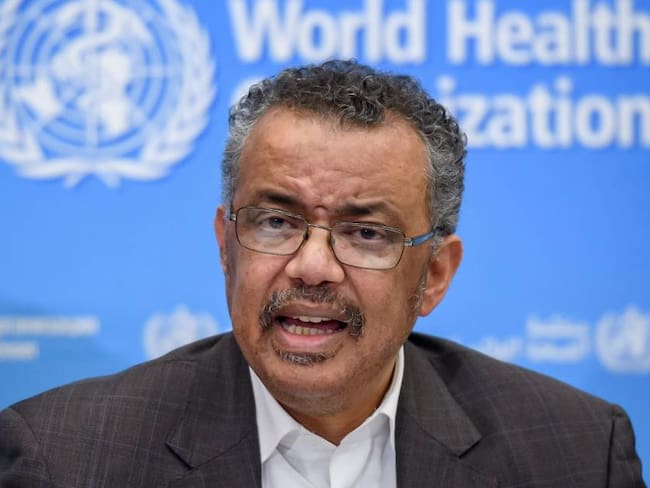 Tedros Adhanom, director de la Organización Mundial de la Salud.  Foto: Getty