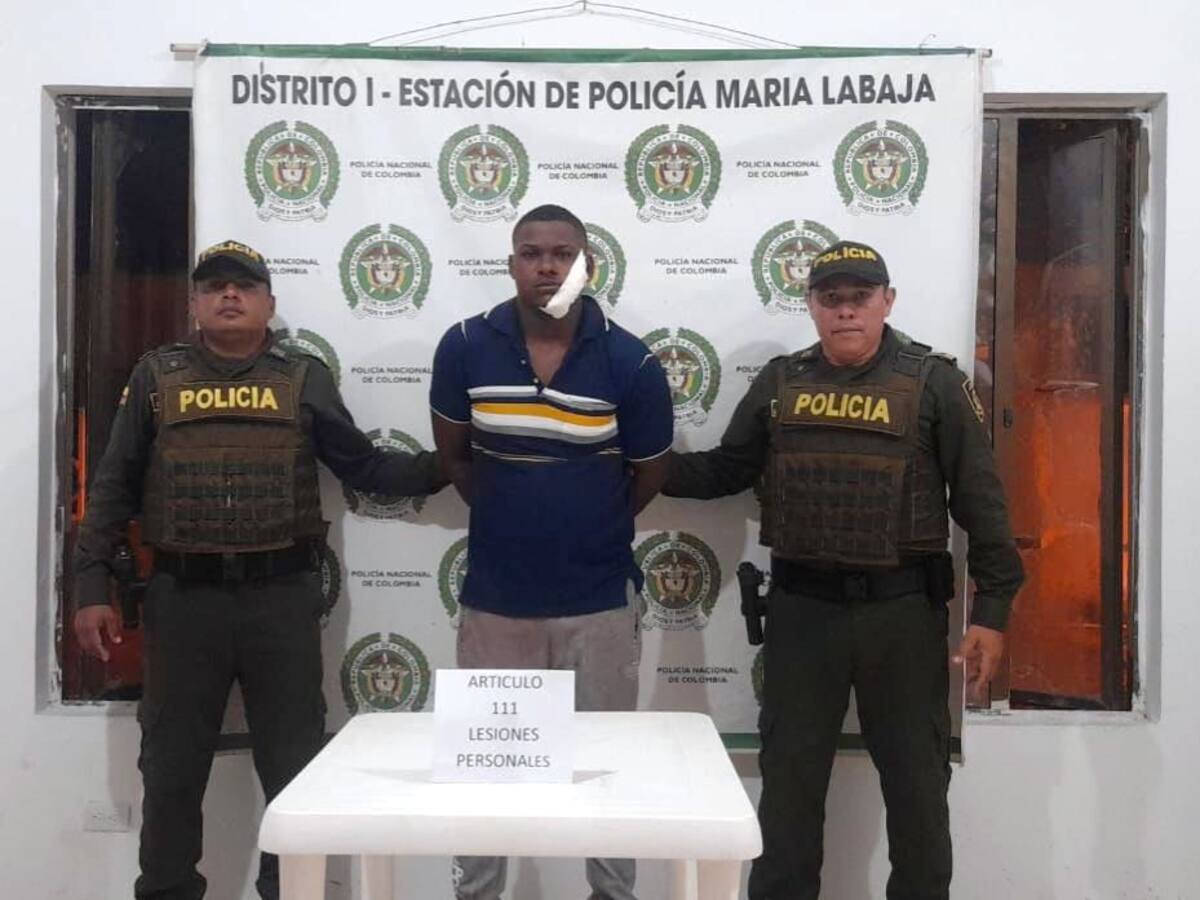 Paciente que agredió a vigilante en el Hospital de Marialabaja fue capturado por la Policía