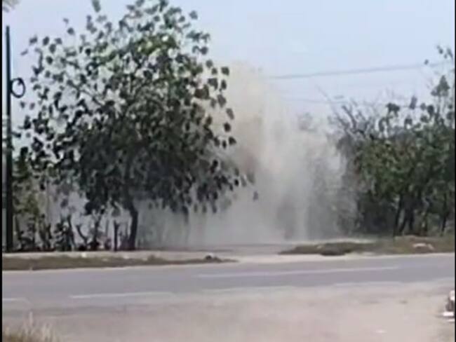 Por daño de tubería suspenden servicio de agua en varios sectores de Turbaco