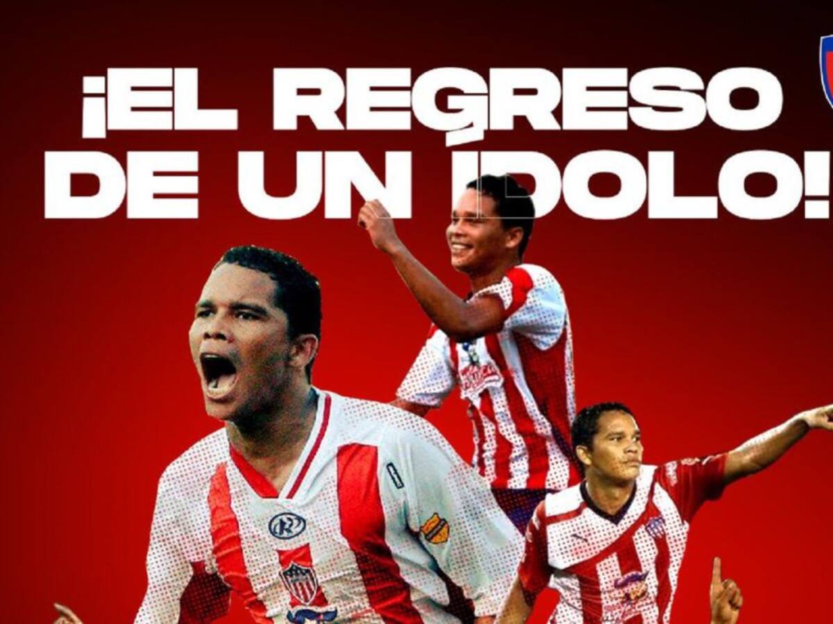Carlos Bacca es nuevo jugador del Junior de Barranquilla