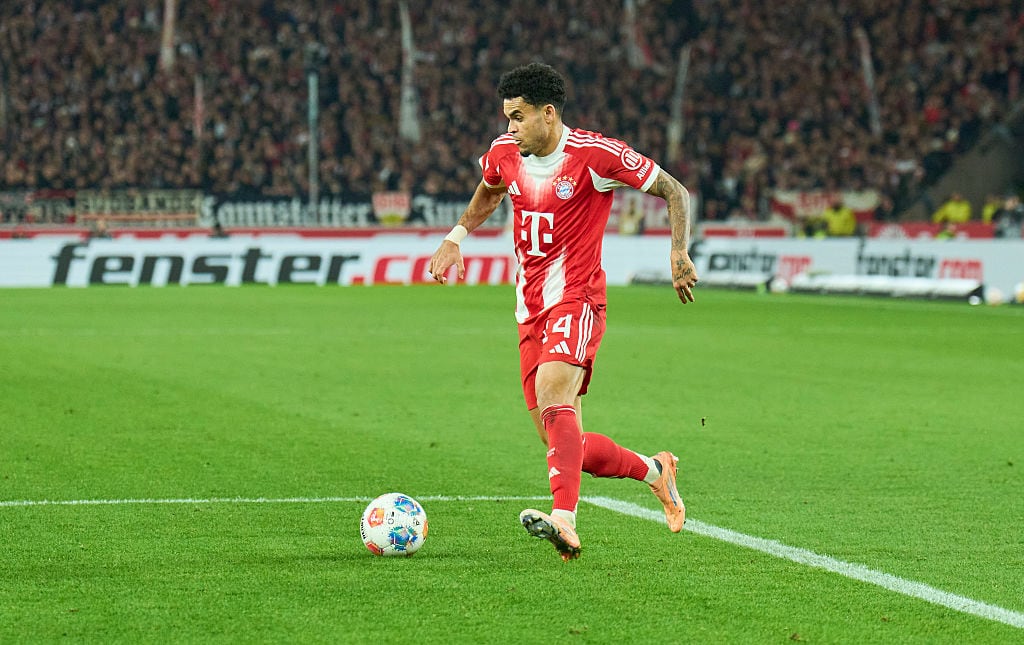 Luis Díaz disputará la jornada 16 de la Bundesliga con el Bayern Múnich / Getty Images