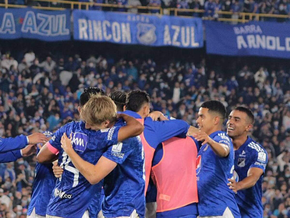 ¡Fiesta azul en El Campín! Millonarios goleó a Junior y pasó los 30 puntos