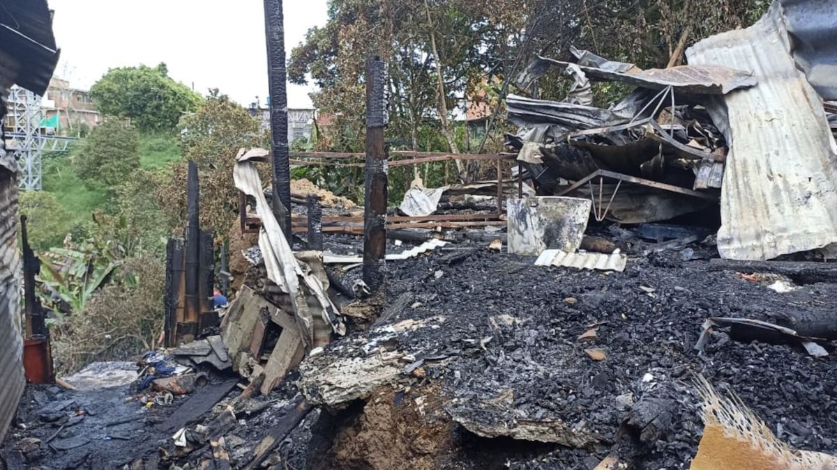 Informe incendio en Armenia