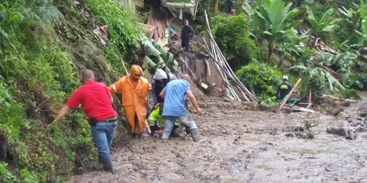 Deslizamiento en Neira (Caldas)