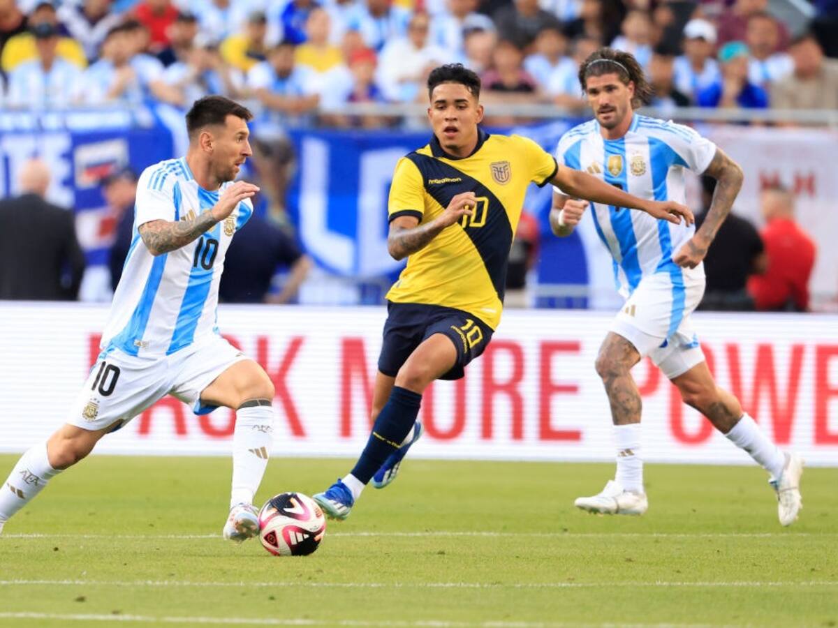 Argentina Vs. Ecuador: Hora y cómo seguir el partido por cuartos de final de Copa América