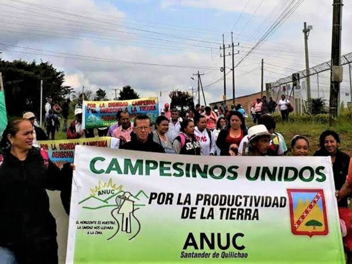 Campesinos anuncian nuevo paro indefinido en Cauca