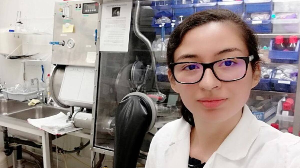 Una joven científica del Quindío con las baterías cargadas de investigación