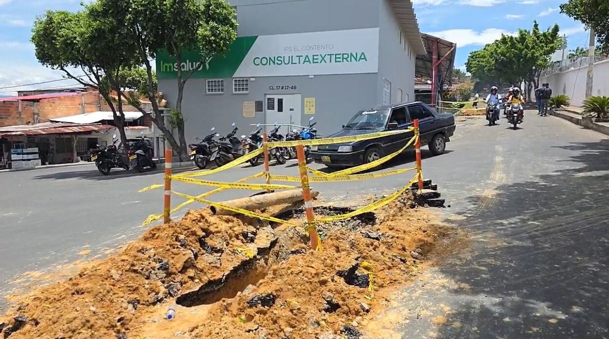 Barrio El Contento de Cúcuta. / Foto: Alcaldía de Cúcuta.