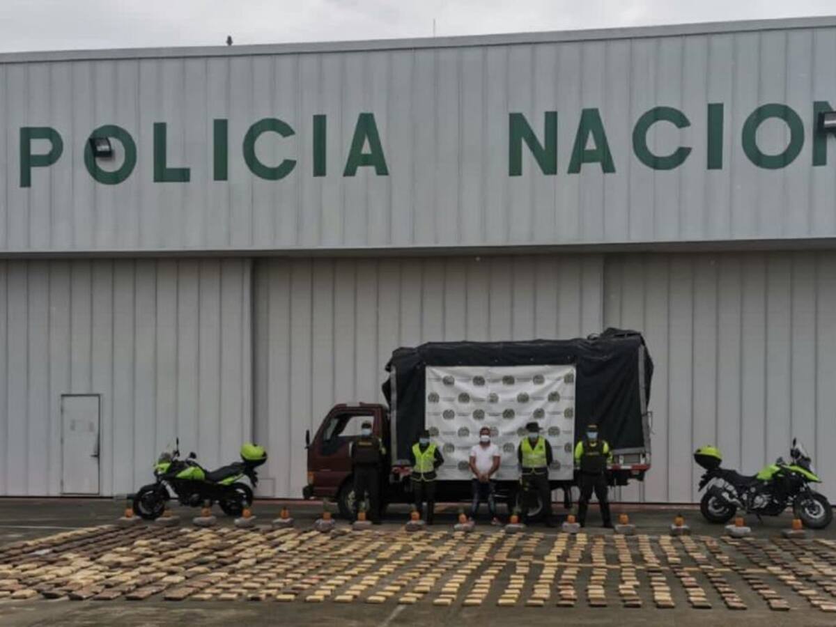 Policía frustra envío de marihuana por un corredor humanitario en Valle