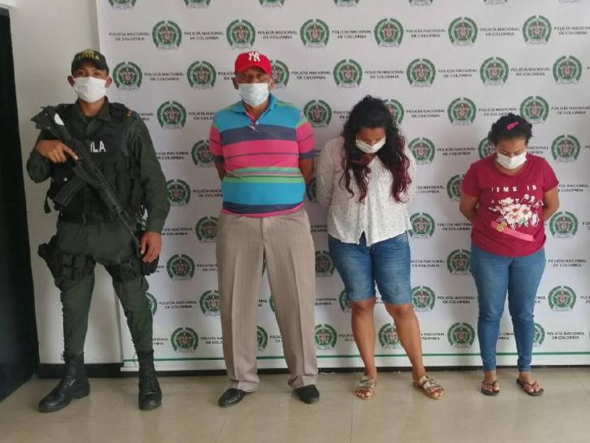 A prisión domiciliaria tres presuntos extorsionistas en Sucre