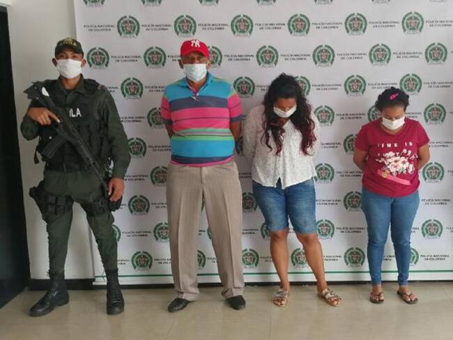 A prisión domiciliaria tres presuntos extorsionistas en Sucre