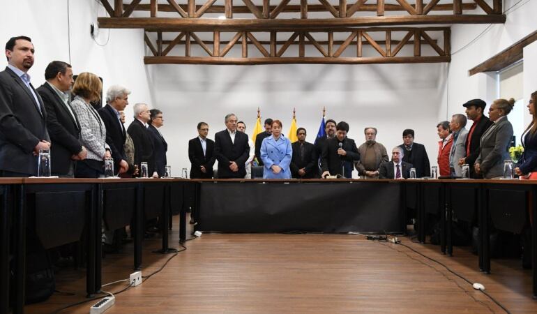 Mesa de diálogos de paz con el ELN