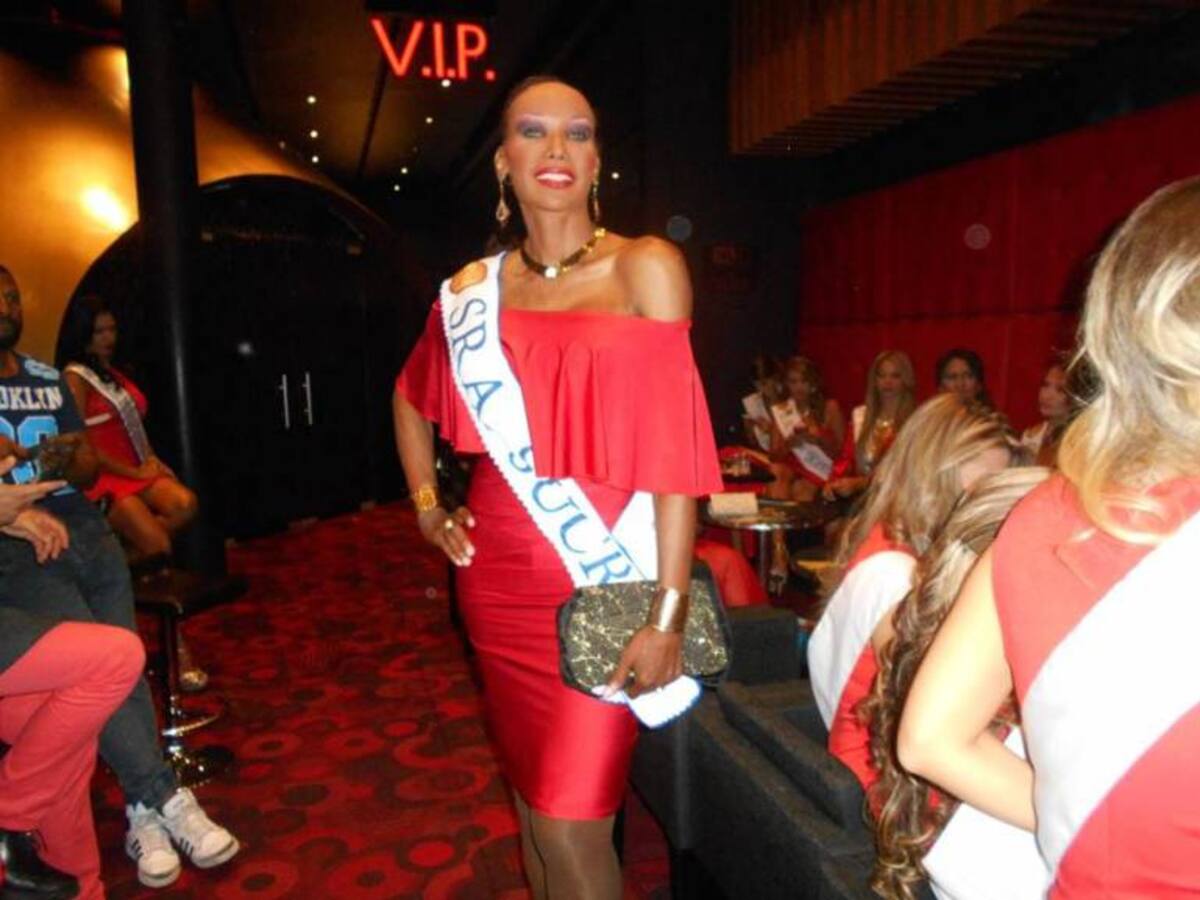 Ella es la primera mujer transgénero en participar en Reinado Nacional