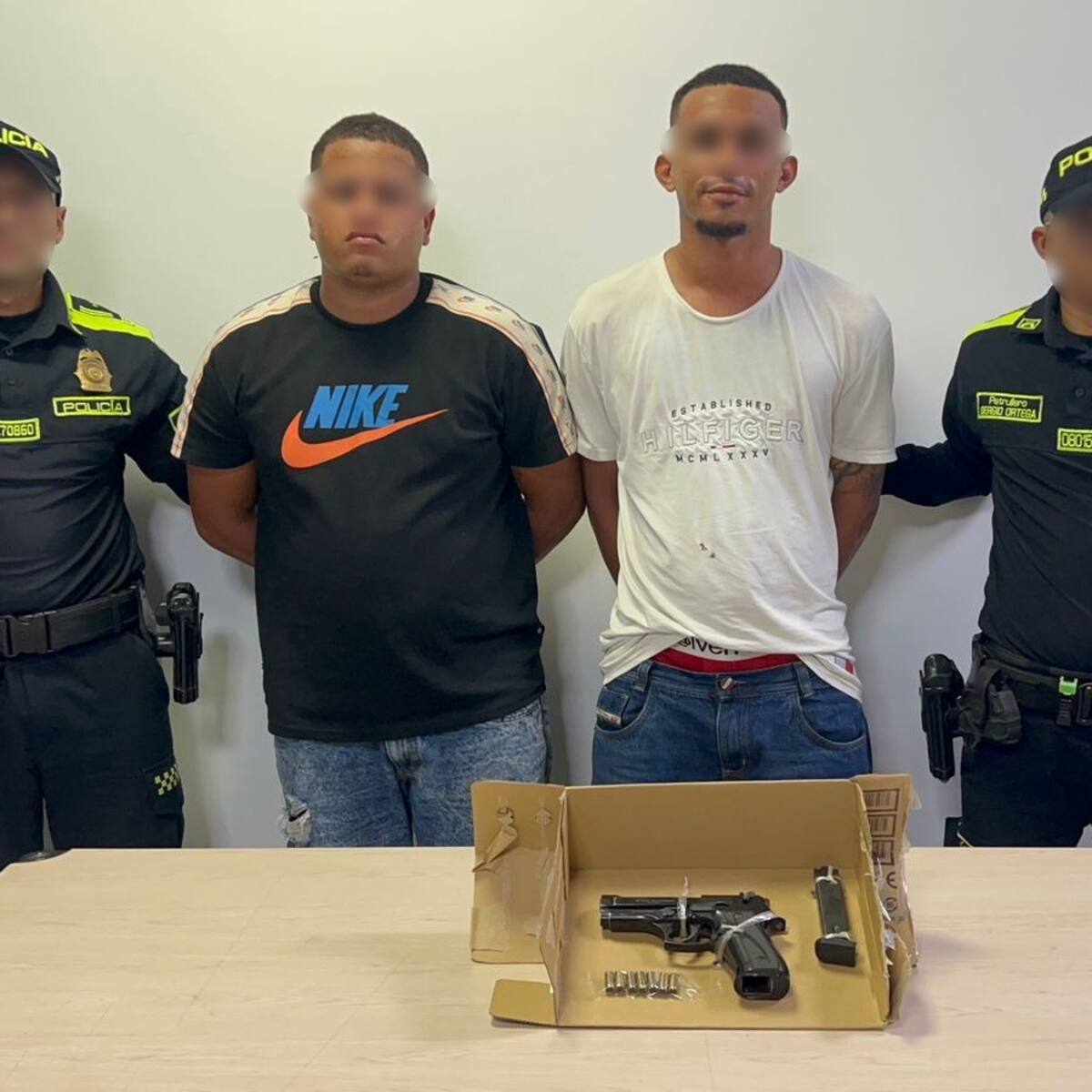 Policía frustra millonario robo de joyas en El Bosque y captura a dos delincuentes