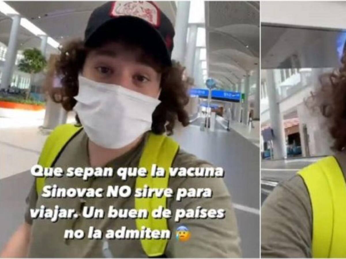 Bajaron del avión a papá de Luisito Comunica por tener vacuna Sinovac