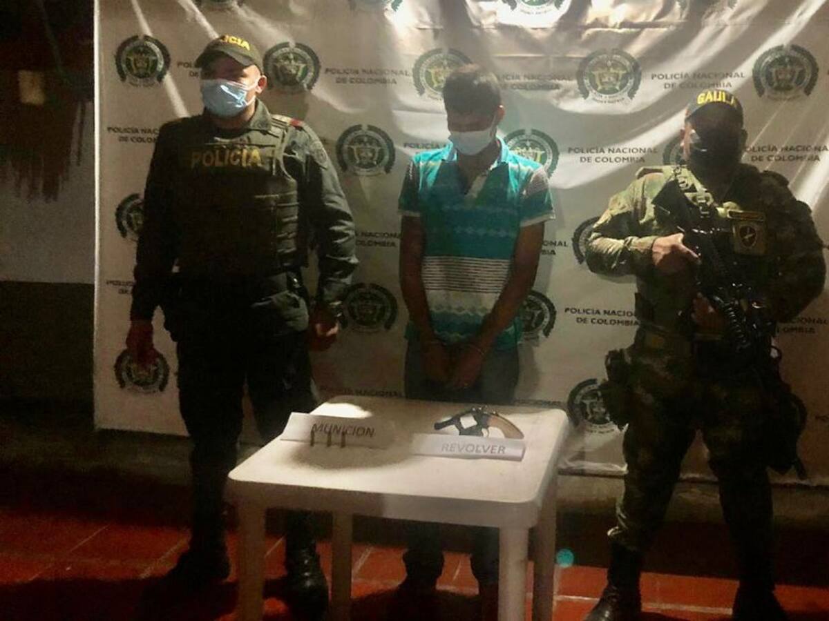 Capturado presunto extorsionista del Clan del Golfo en Pueblo Nuevo