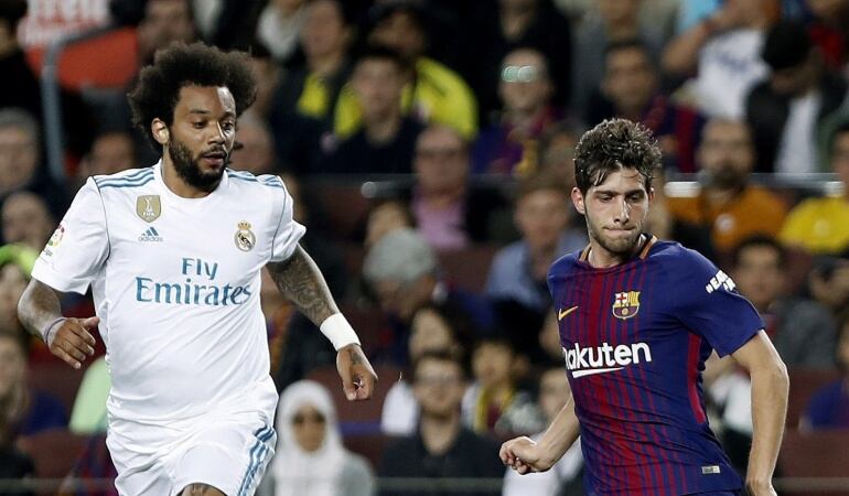 Marcelo y Sergi Roberto 