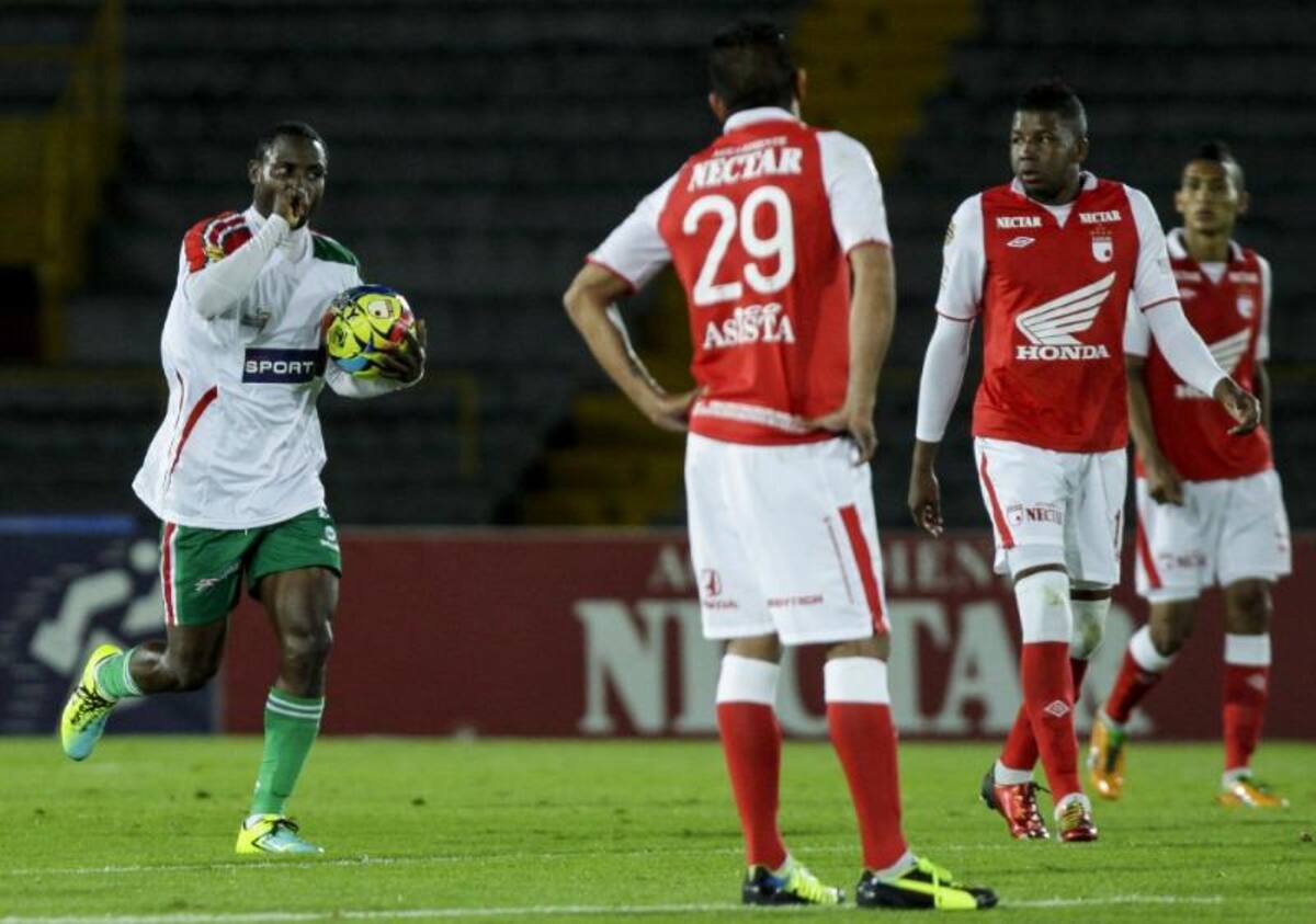 Silvio 'El Pulpo' González marcó los dos goles del equipo cardenal. Avimiled Rivas anotó para los boyacenses.