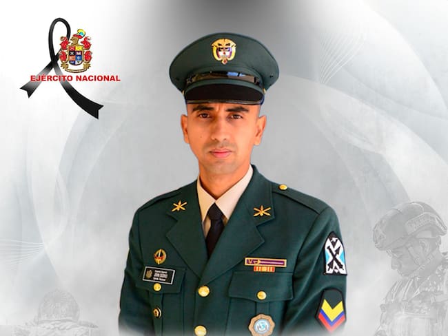 Sargento segundo John Alexander Osorio Hernández.