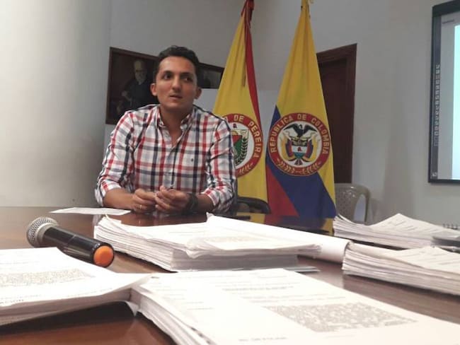 Alcalde de Pereira Juan Pablo Gallo