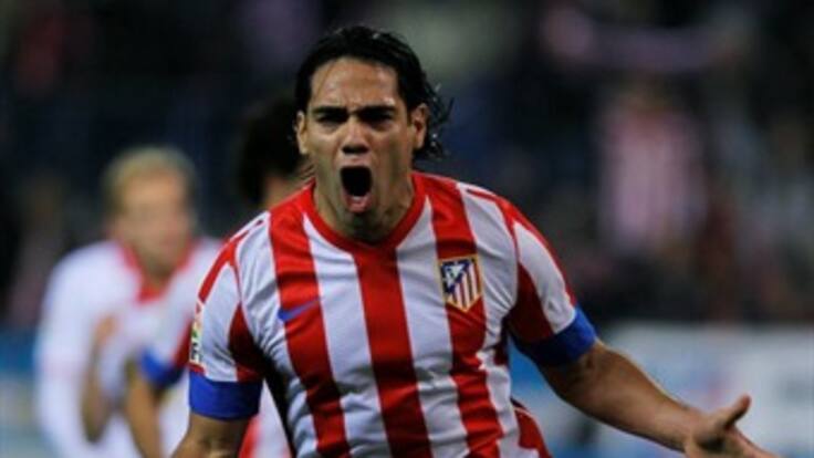 Radamel Falcao es elegido por los internautas como el centro delantero del equipo ideal