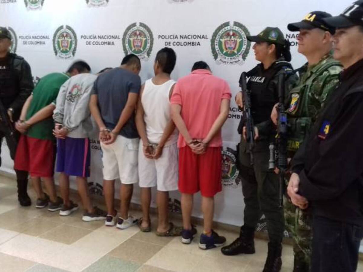 En Circasia desarticulan banda delincuencial dedicada a la extorsión