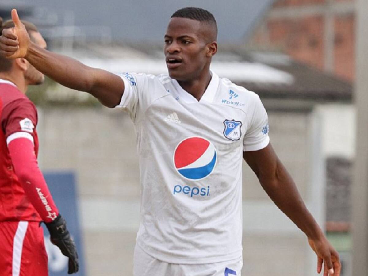 Andrés Román reapareció con Millonarios en partido de pretemporada