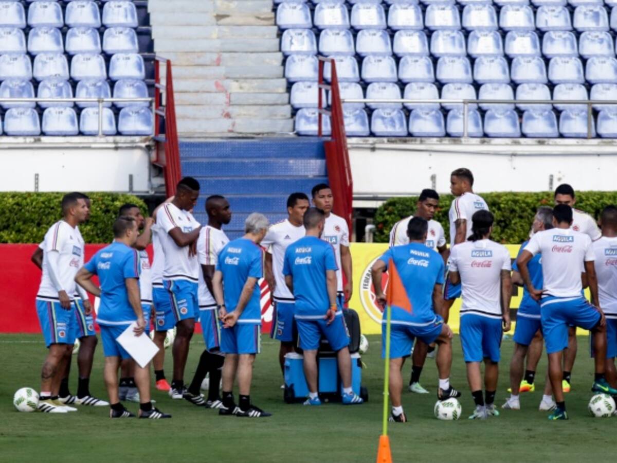 La Selección tuvo su primer entrenamiento en el Metropolitano