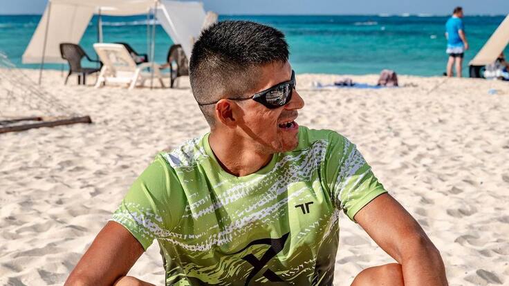 El Laucha, todo un triatleta profesional