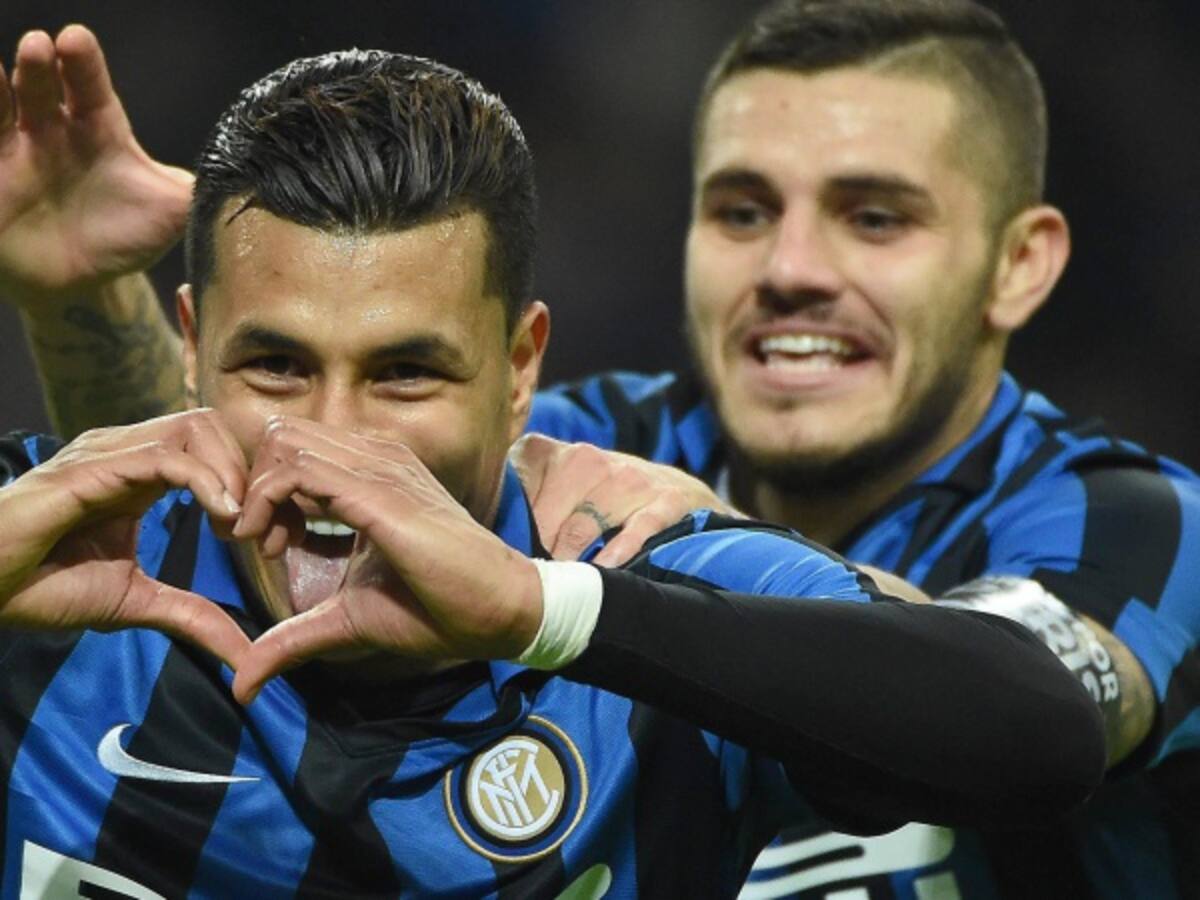 Jeison Murillo marcó su primer gol con el Inter; revive sus anotaciones como profesional