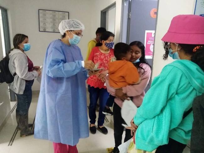 Cerca de 33 caos de enfermedades respiratorias llegaron a sala UCI. Foto Relacionada.