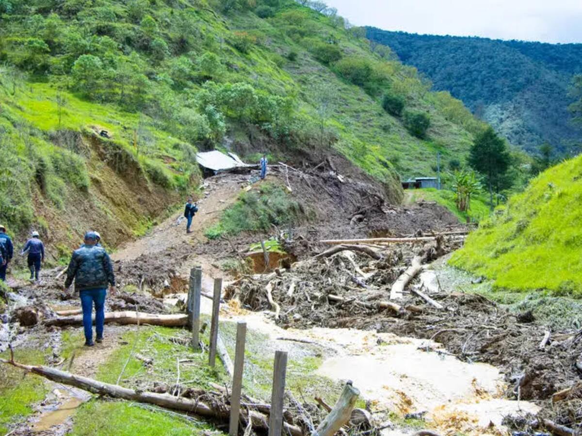 Lluvias en Urrao: un muerto, siete puentes colapsados y alerta por ríos represados