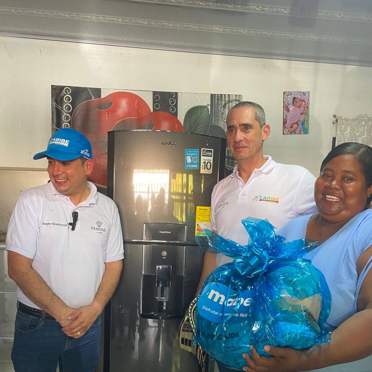 Gobierno y Afinia inician recambio de equipos de refrigeración ineficientes en Cartagena