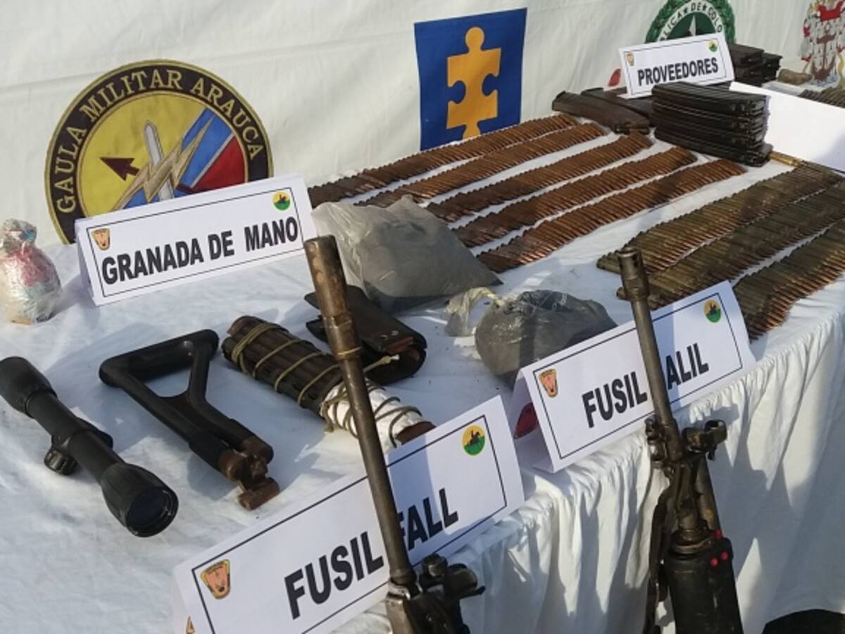 Golpe al ELN en Arauca