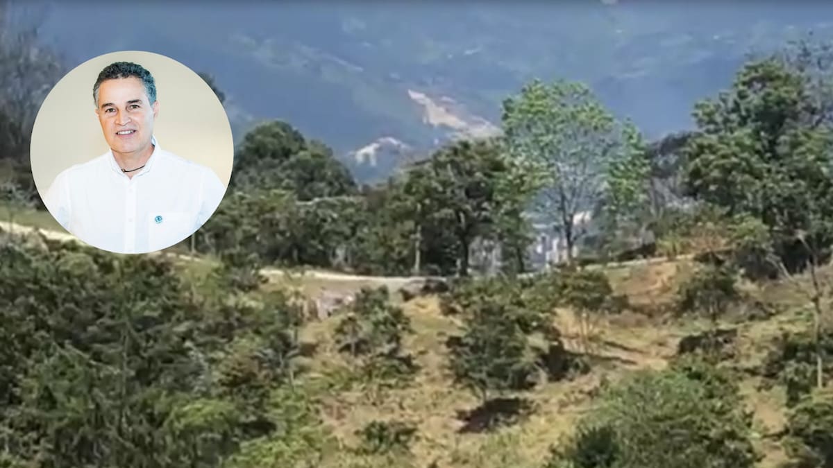 Condominio de familia del gobernador Gaviria podría contaminar nacimiento de agua