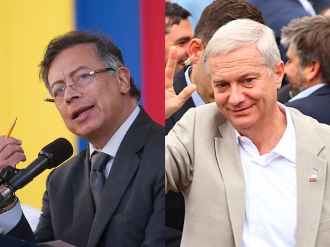 Gustavo Petro y José Antonio Kast