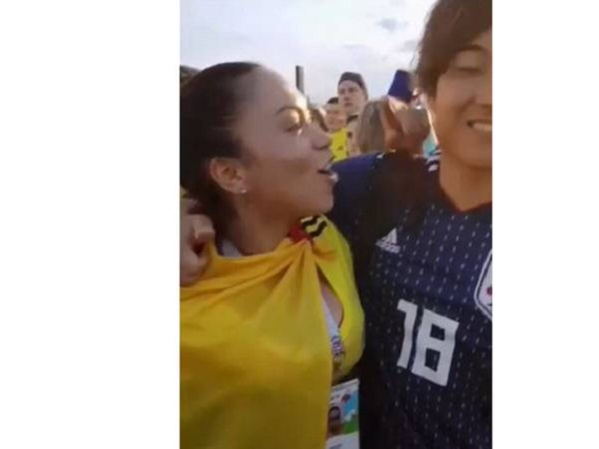 ‘Epa Colombia’ también hace decir groserías a hinchas japoneses
