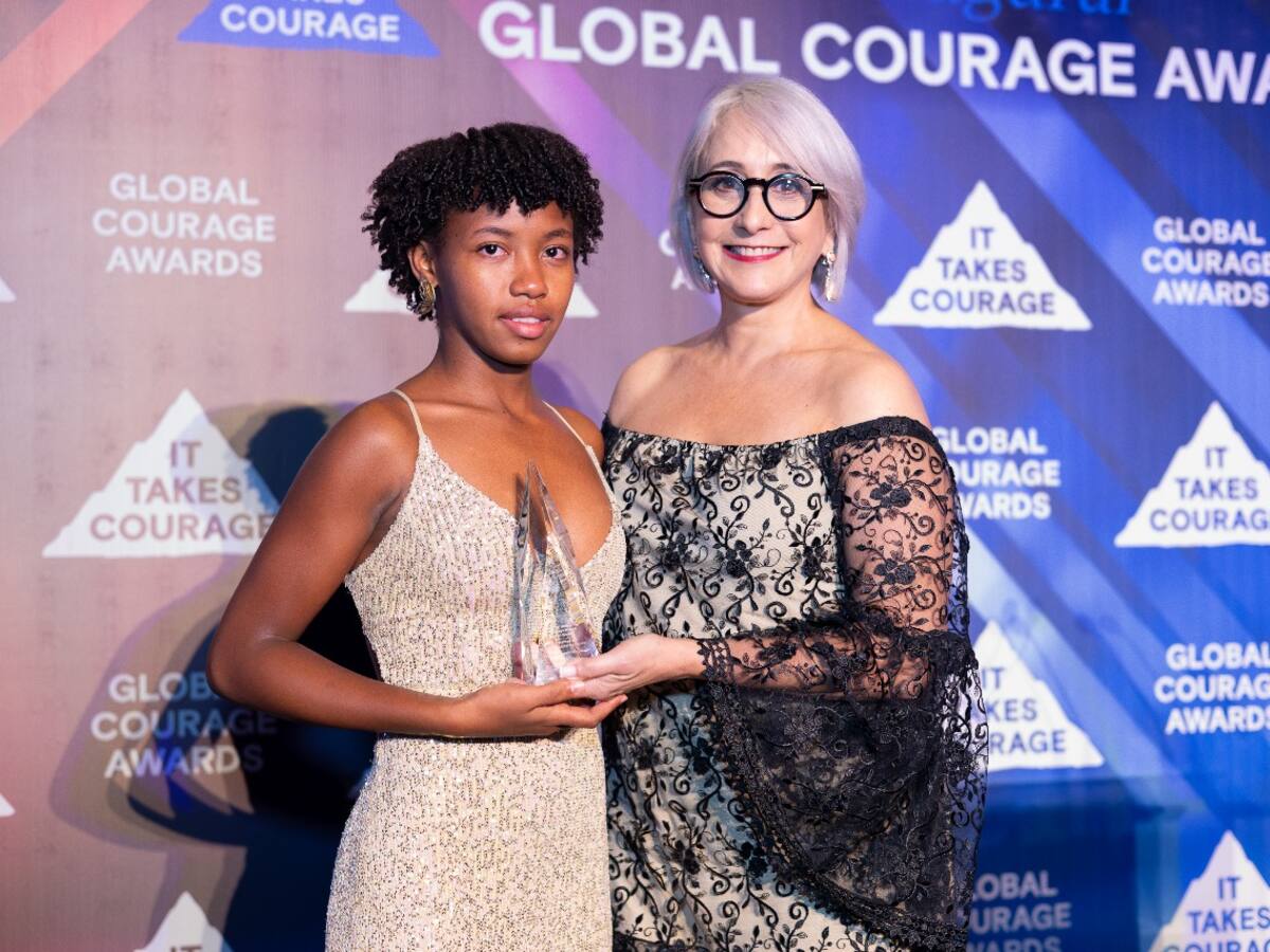 Joven cartagenera gana premio al “Global Courage Awards for Youth”
